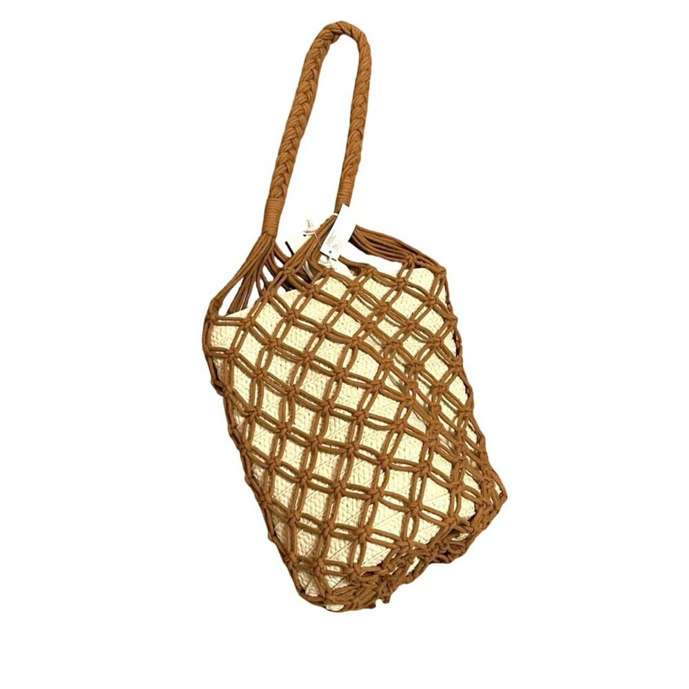 NEW - Universal Thread  Macrame Shoulder Handbag - Picture 4 of 8